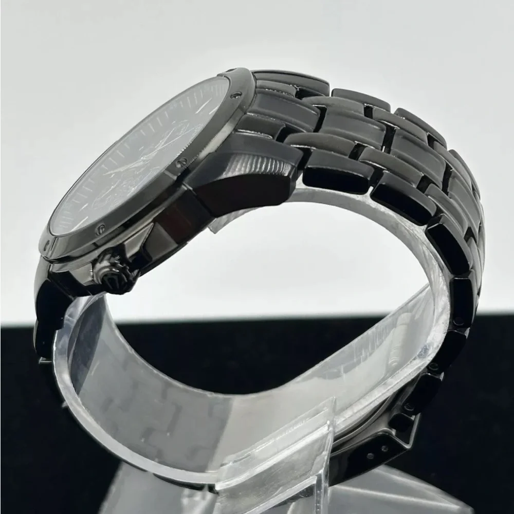 Bulova Black Chronograph Watch